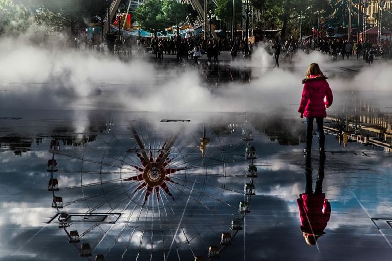 Туман на городских мероприятиях